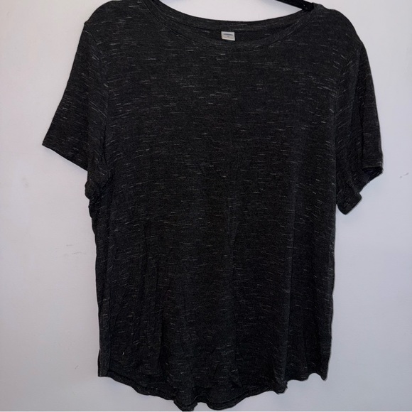 Old Navy Tops - Old Navy Luxe black short sleeve T-shirt women’s size XL
